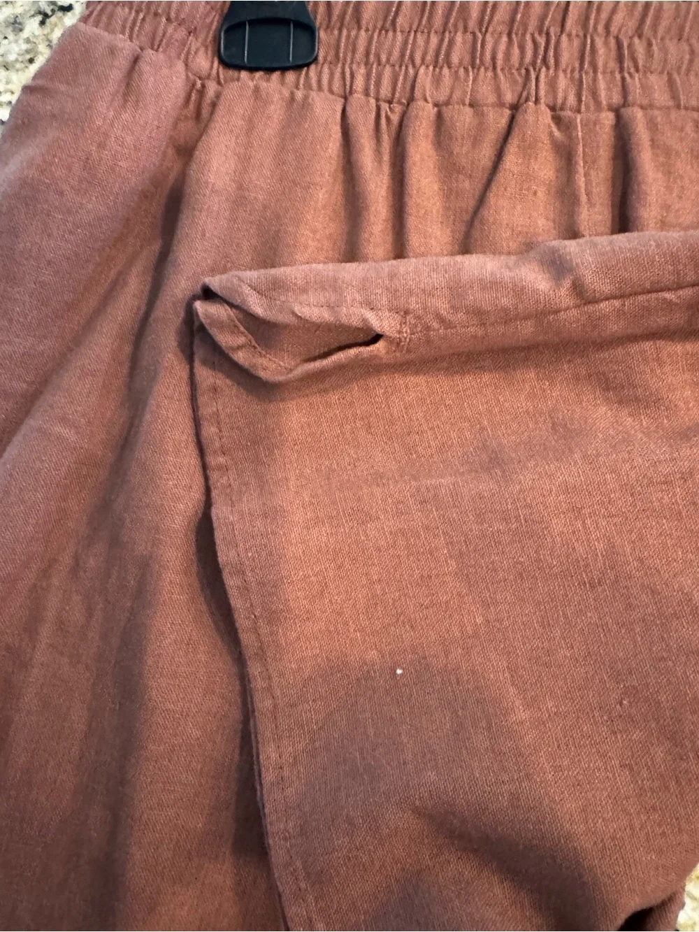 Abound Ladies Shorts in Rust Brown